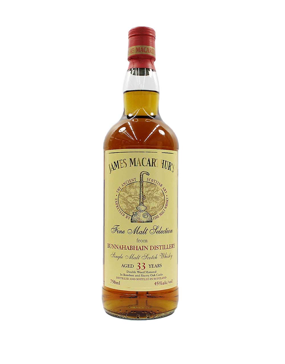 Bunnahabhain 33 Year Old Single Malt Scotch (James MacArthur Bottling)