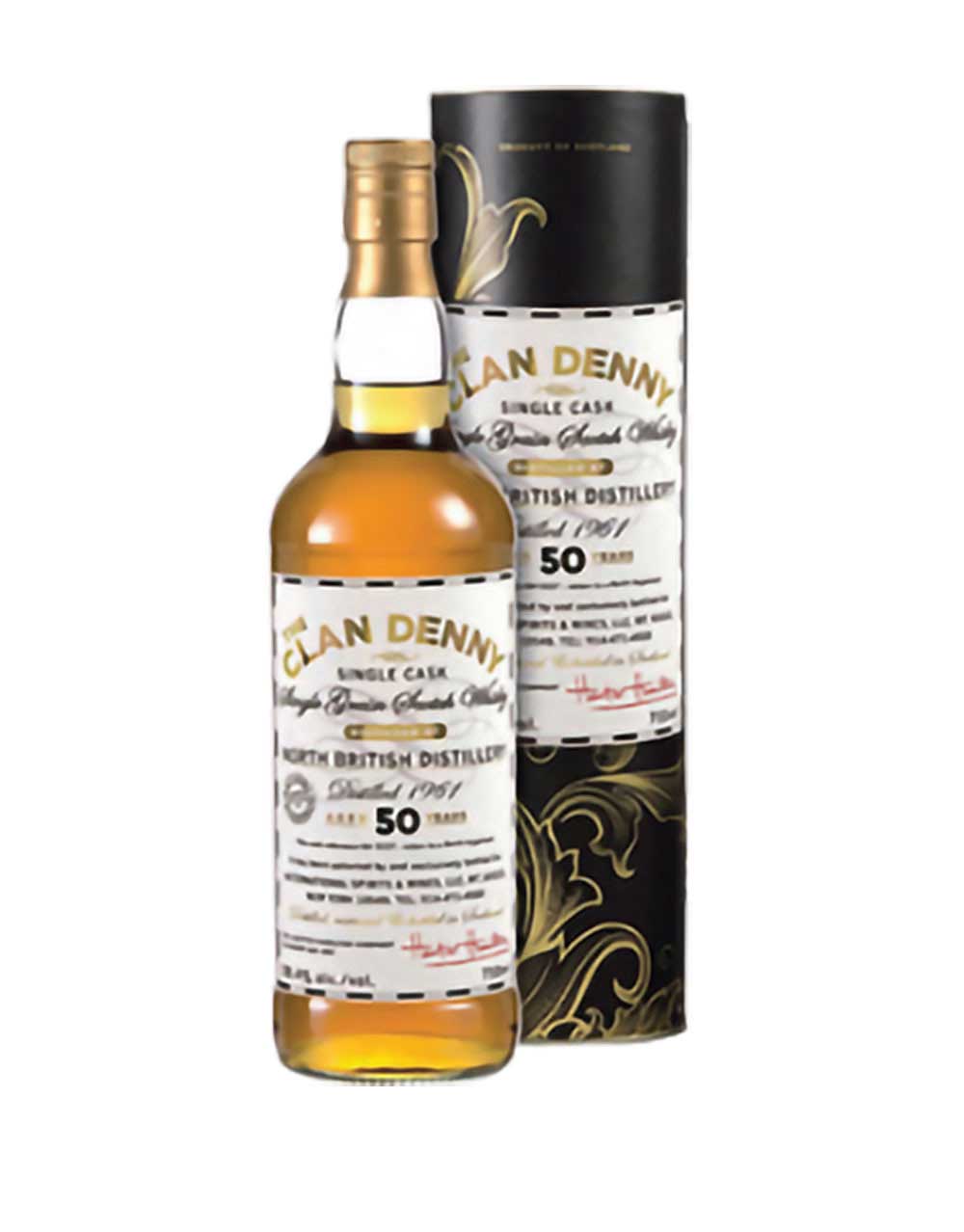 Clan Denny 50 Year Old Scotch Whisky