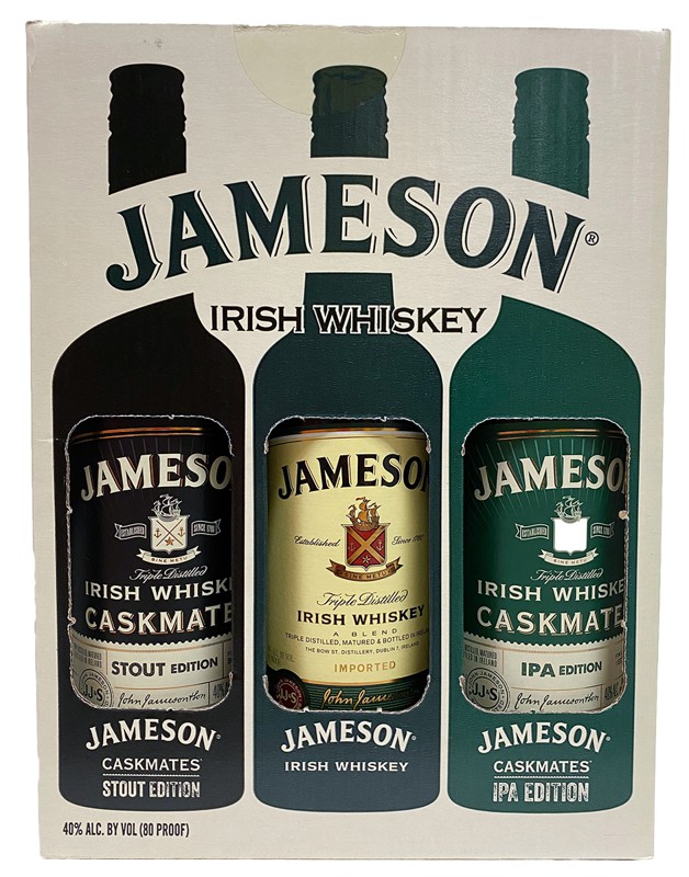 Jameson irish whisky 700 ml + Mixer Pokka x3