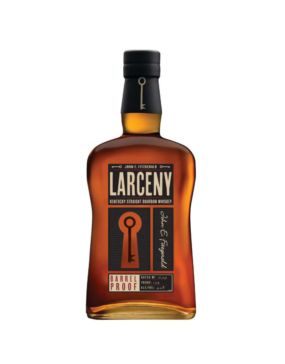 John E. Fitzgerald Larceny Barrel Proof Kentucky Straight Bourbon Whiskey