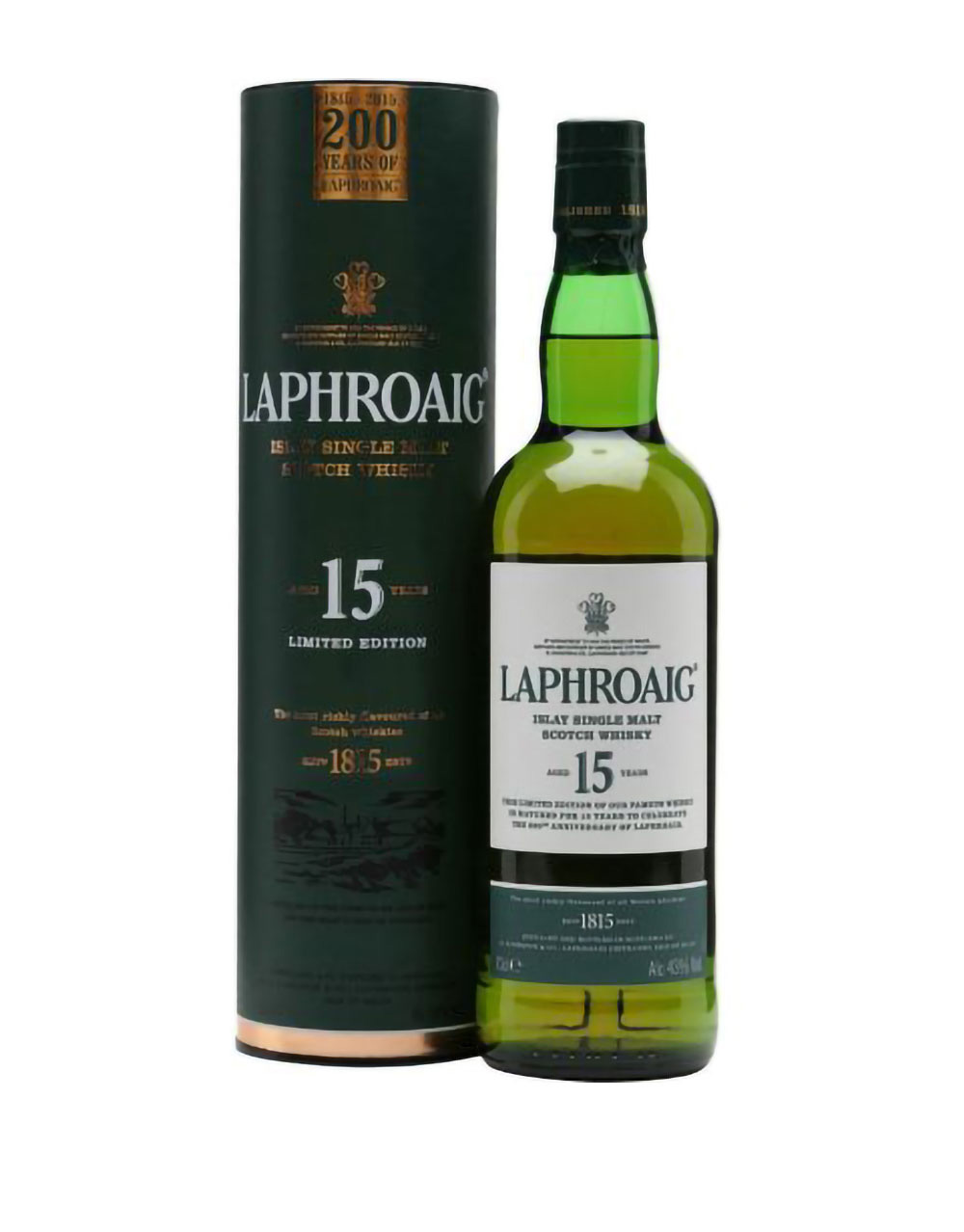 Laphroaig 15 Year Old Single Malt Scotch Whisky