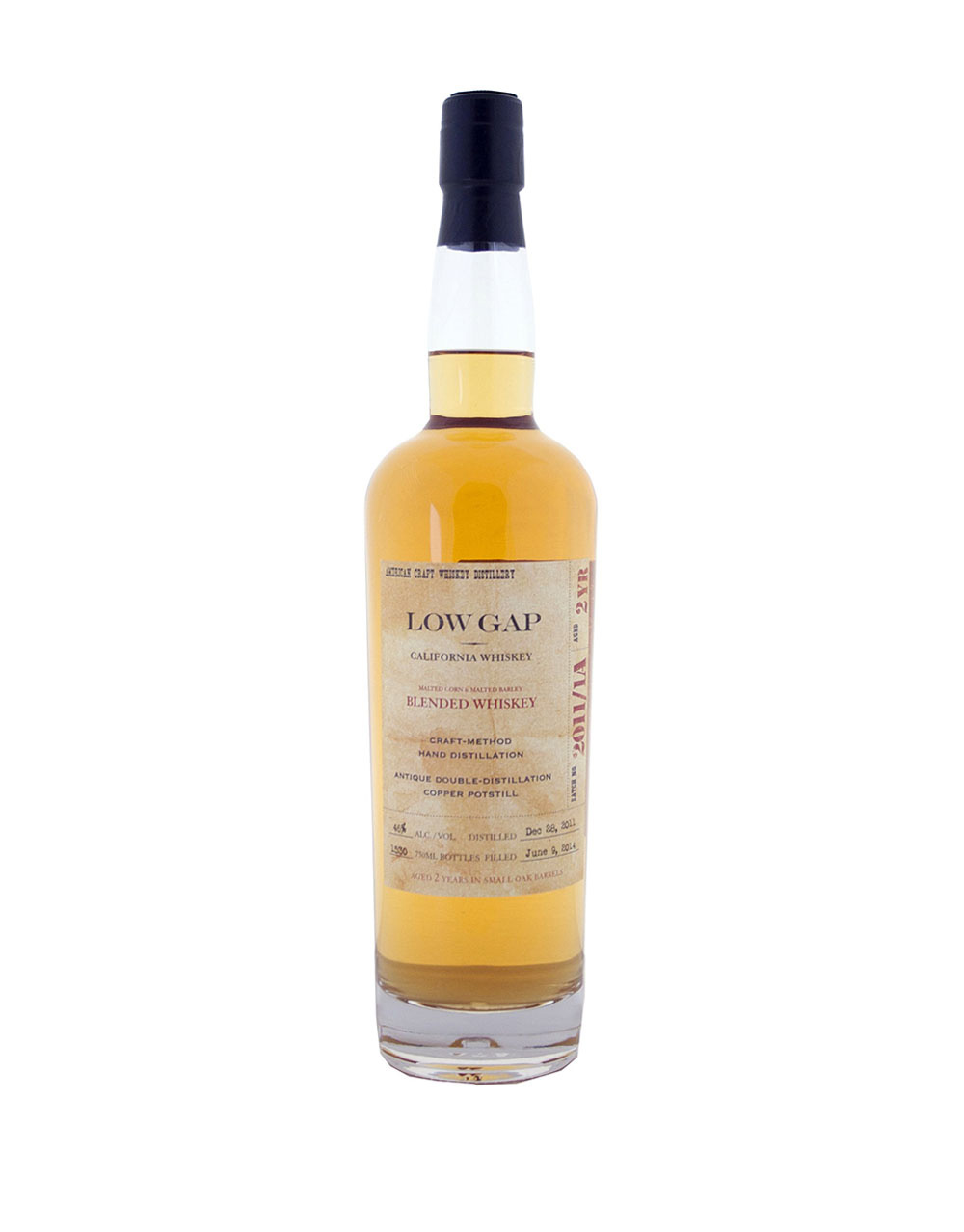 Low Gap Blended 3 Year Whiskey