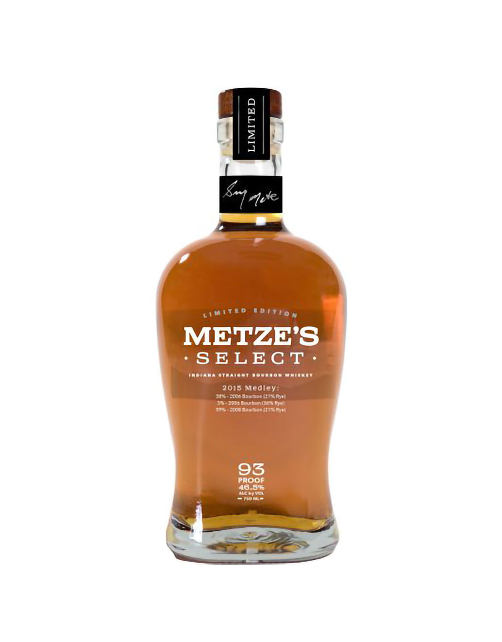 Metze's Select Indiana Straight Bourbon Whiskey 2015 Medley