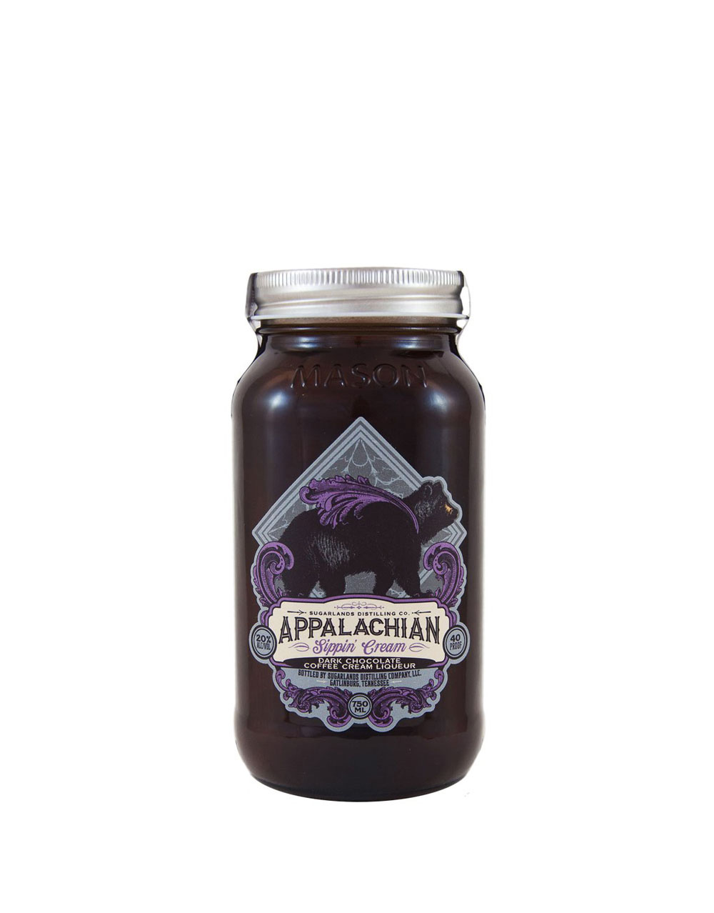 Sugarlands Dark Chocolate Coffee Appalachian Sippin' Cream