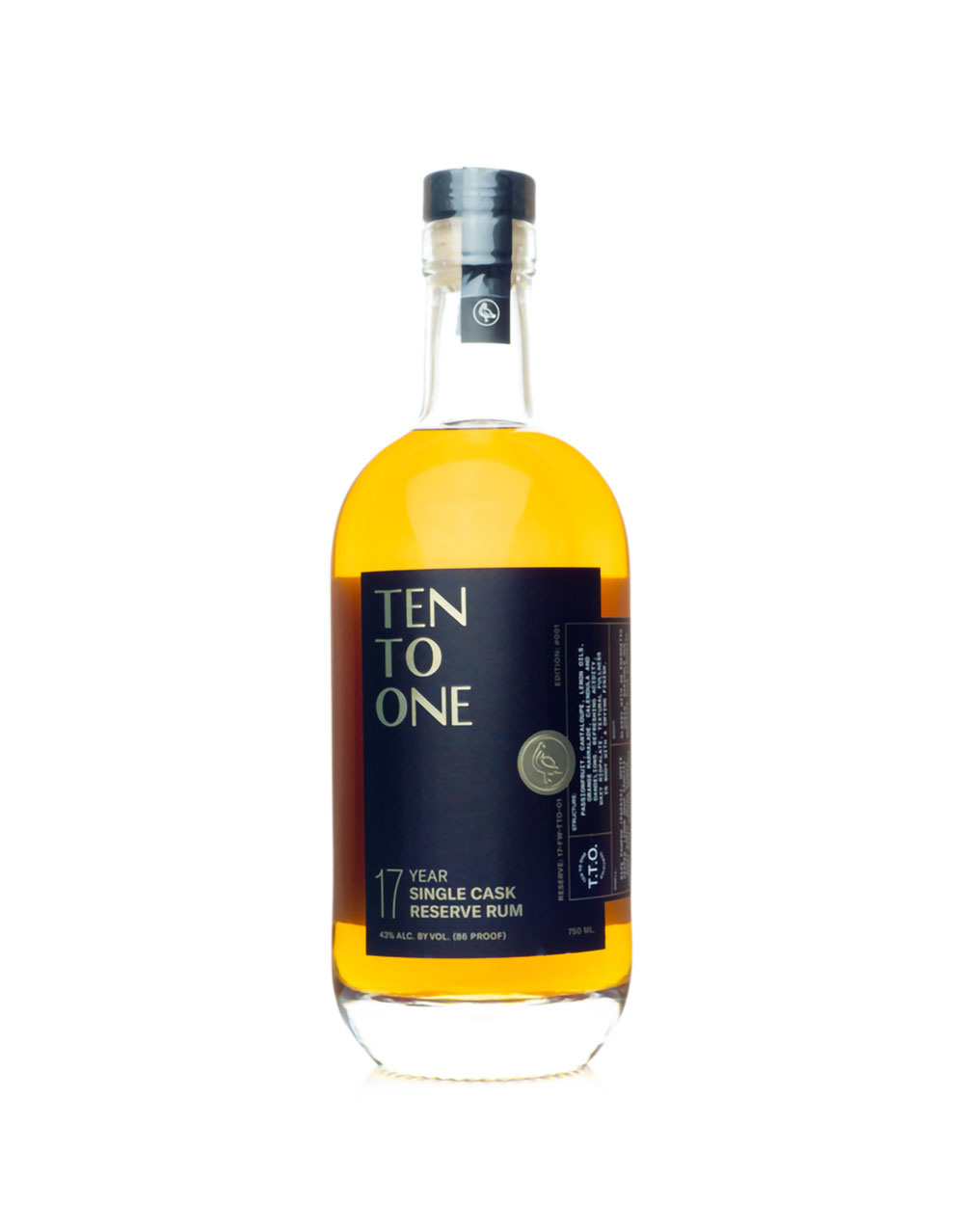 Ten To One Single Cask Reserve 17 Year Rum