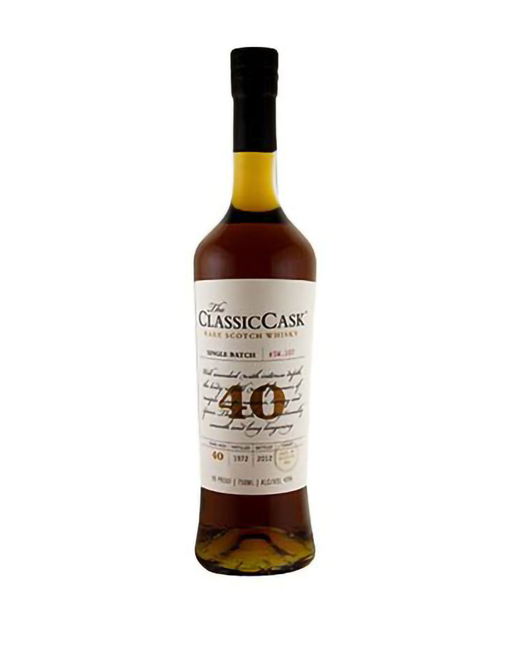 The Classic Cask 40 Year Old Rare Scotch Whisky