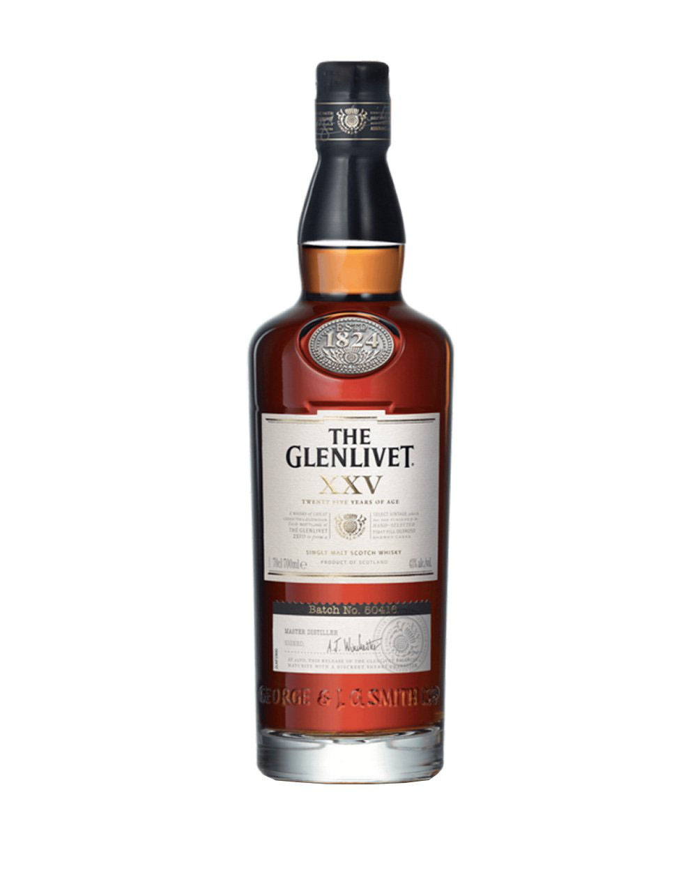 The Glenlivet 25 Year Old XXV Scotch Whisky