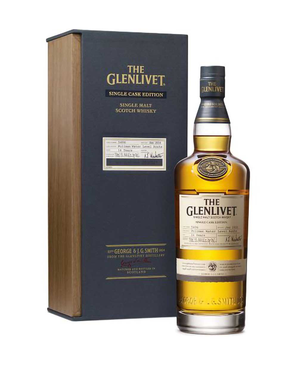 The Glenlivet Single Cask Pullman Water Level Route Single Malt Scotch Whisky