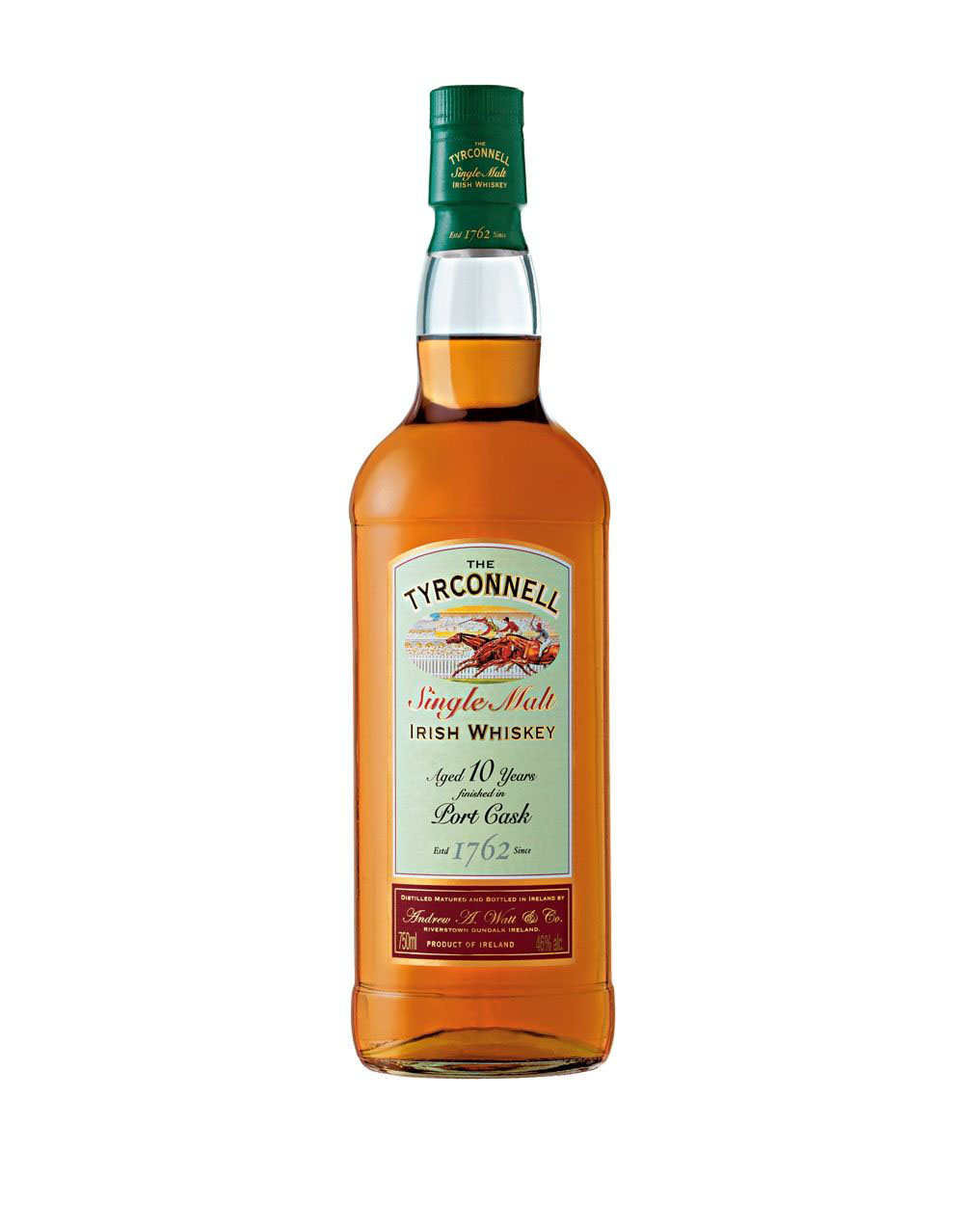 The Tyrconnell 10 Year Single Malt Irish Whiskey, Port Cask Finish