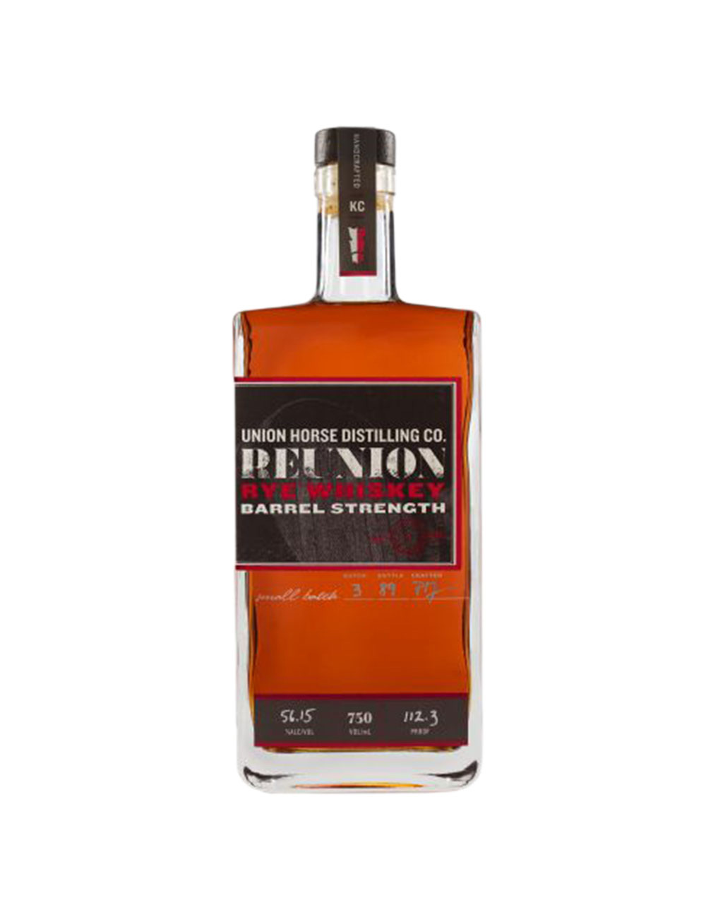 Union Horse Barrel Strength Reunion Rye Whiskey