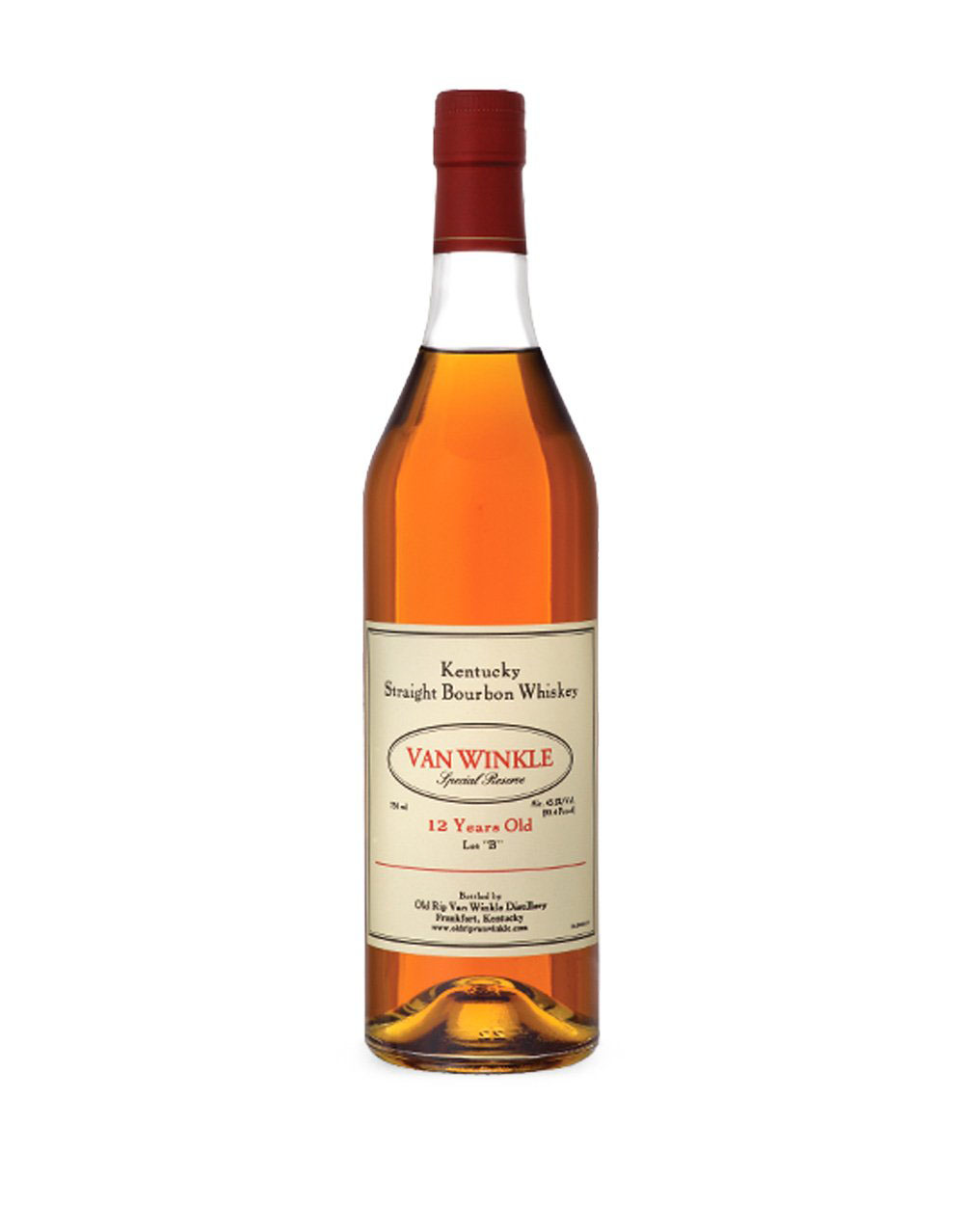 Van Winkle 12 Year Old Bourbon Whiskey