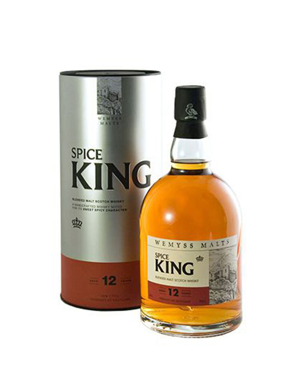 Wemyss Spice King 12 Year Old Blended Malt Scotch Whisky