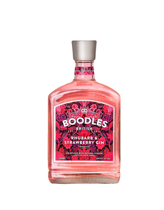 Boodles Rhubarb & Strawberry Gin | Royal Batch