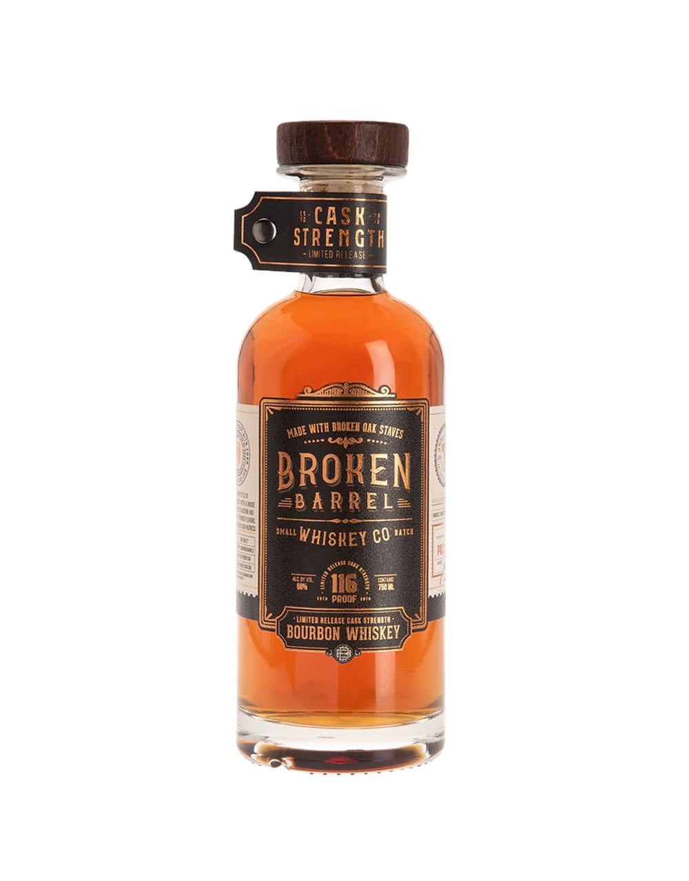 Broken Barrel Cask Strength Bourbon Whiskey | Royal Batch