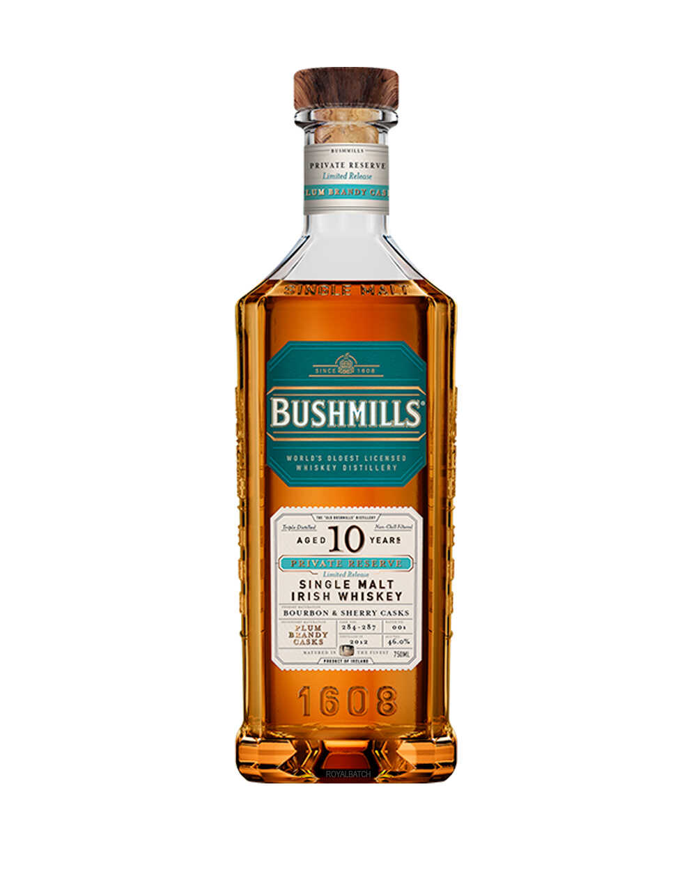 Bushmills Plum Brandy Casks 10 Year Royal Batch