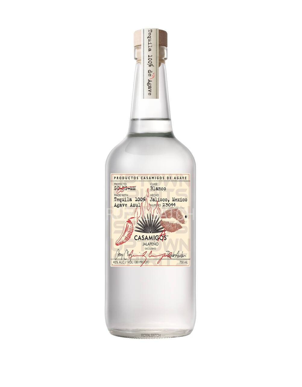 Casamigos Jalapeno Blanco Tequila 1L | Royal Batch