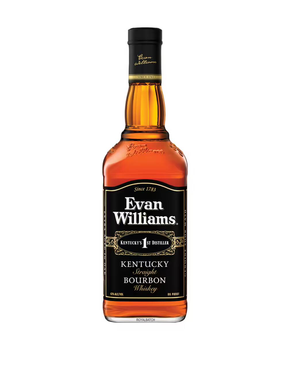 Evan Williams Black Label Bourbon Whiskey | Royal Batch