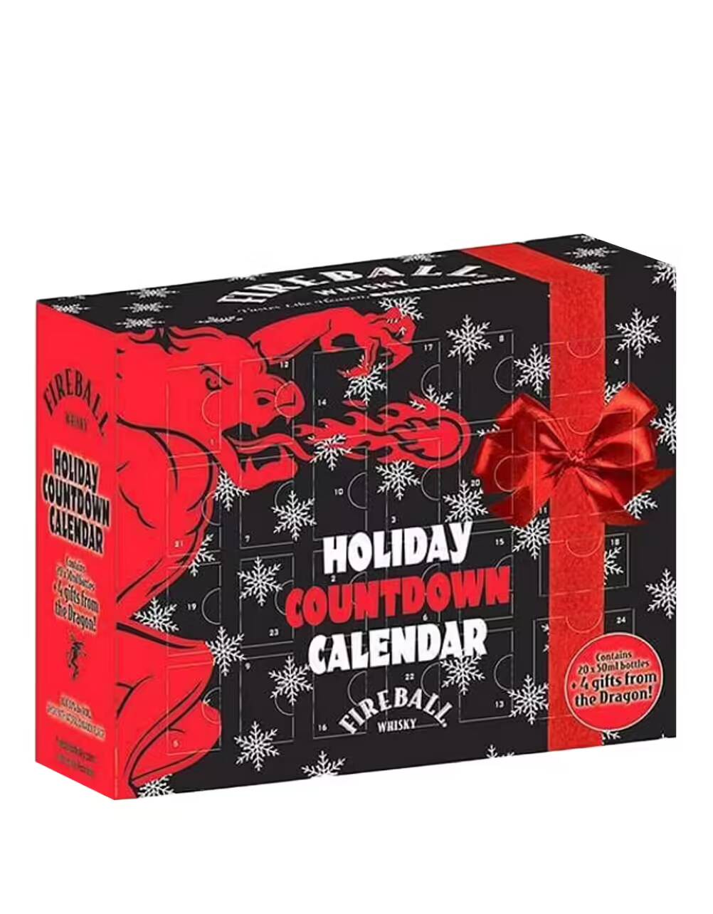 Fireball Holiday Countdown Calendar Gift set Royal Batch