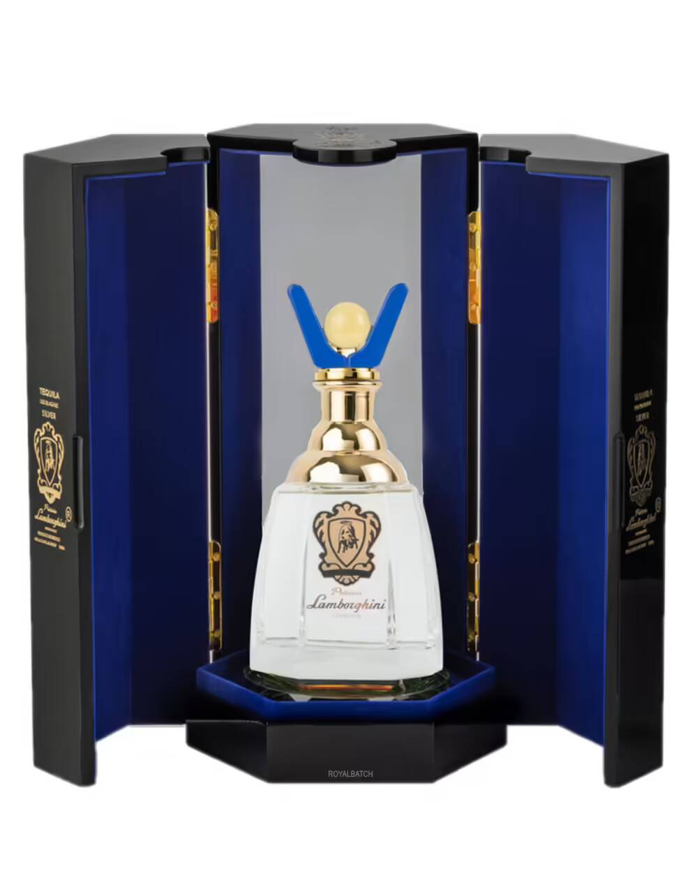 Lamborghini Silver Tequila With Gift Box Royal Batch