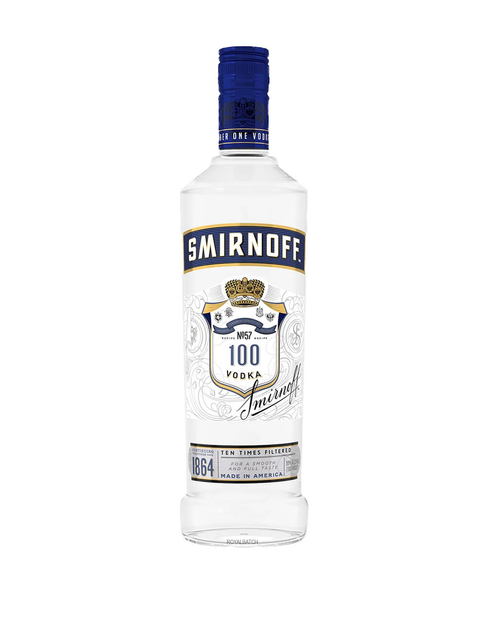 Smirnoff 100 Proof Vodka Mini (10 Pack) 50ml | Royal Batch