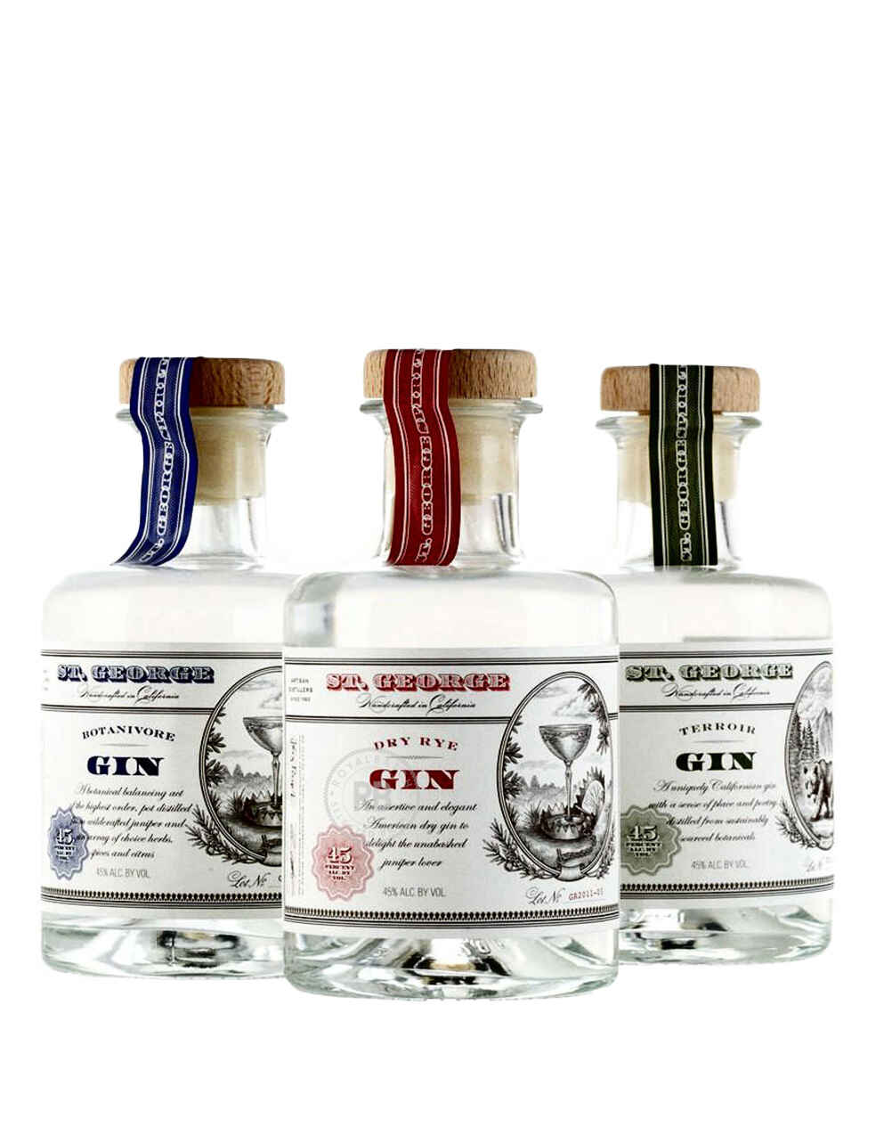 St. George Gin Mini Trio - Shop Now | Royal Batch