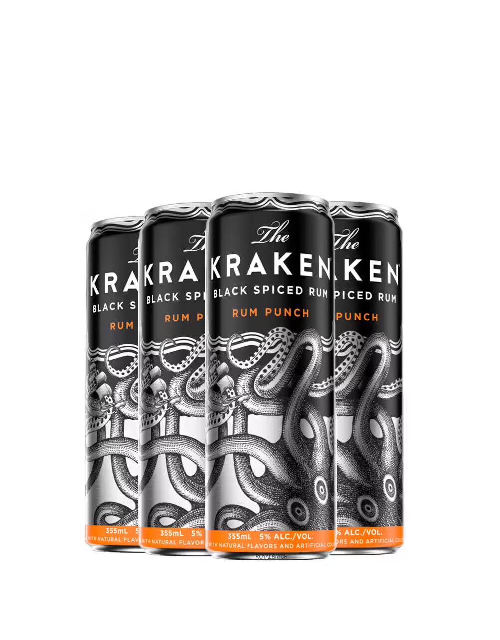 The Kraken Black Spiced Rum Punch 4 Pack Royal Batch