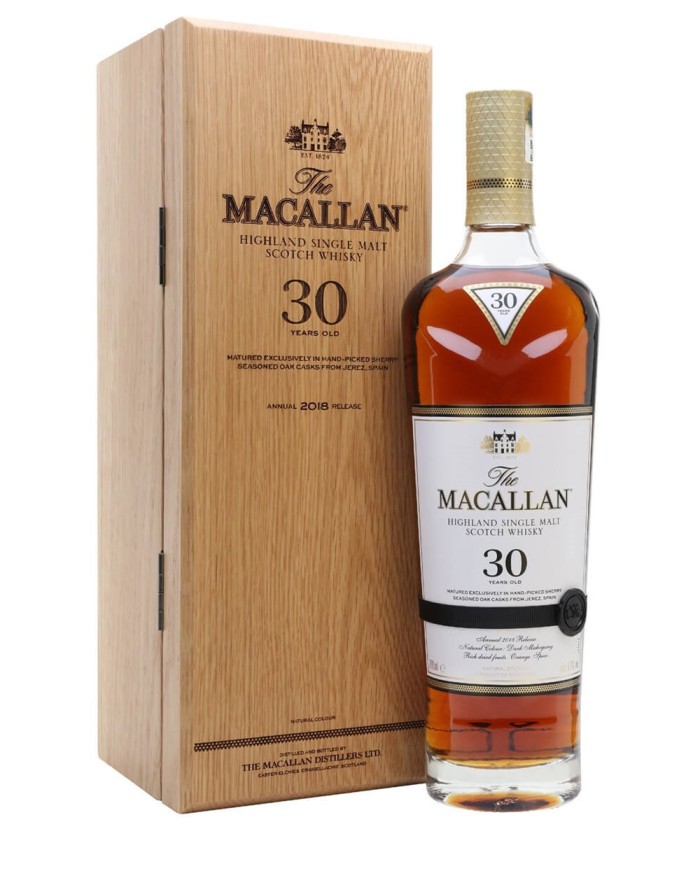 The Macallan 30 Year Sherry Oak Scotch | Royal Batch