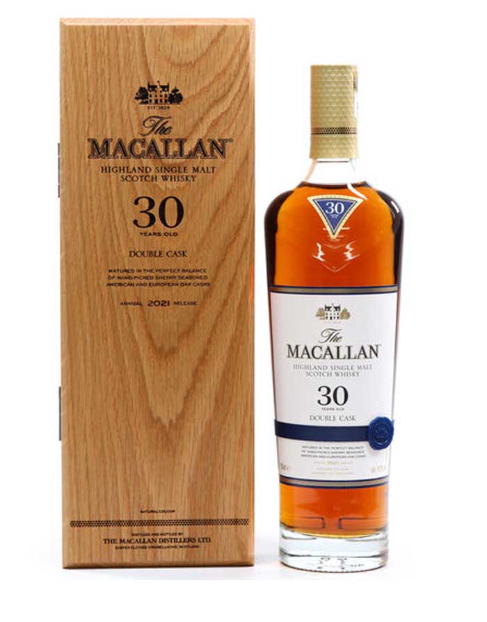 The Macallan 30 Years Old Double Cask Single Malt Scotch Whisky - Coit ...