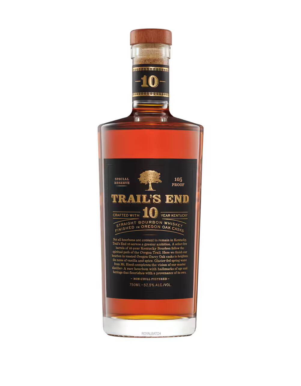 Trails End Special Reserve 10 year Whiskey Royal Batch