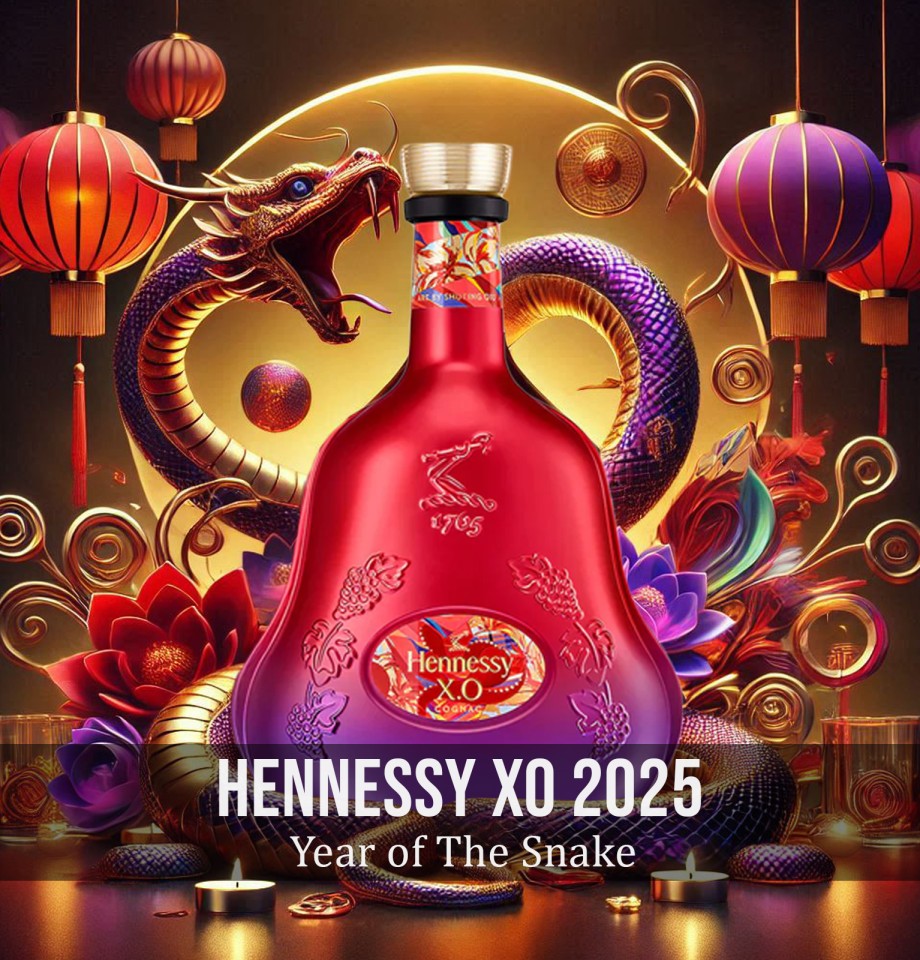 Hennessy XO Lunar New Year 2025 Year of The Snake Limited Edition